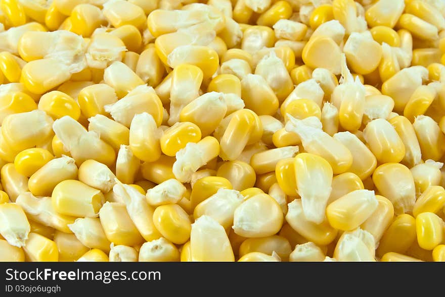 Sweet corn kernels