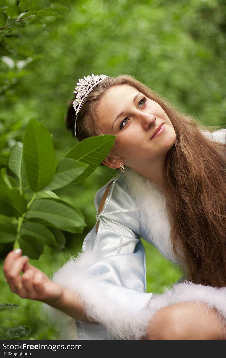 Pensive Snow Maiden