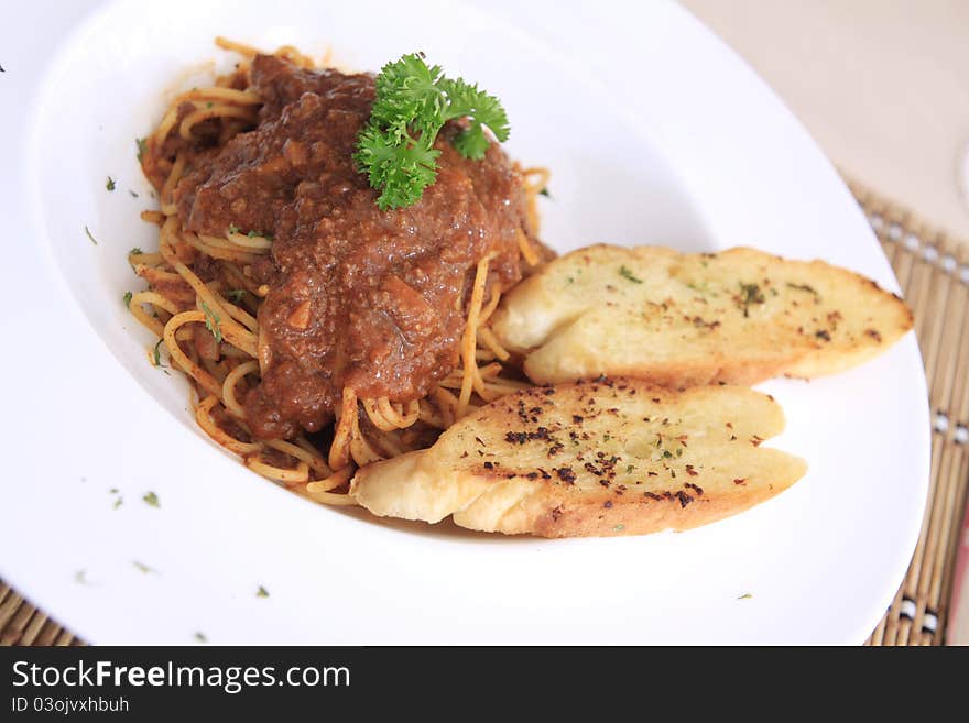 Spaghetti With Meat Sauce