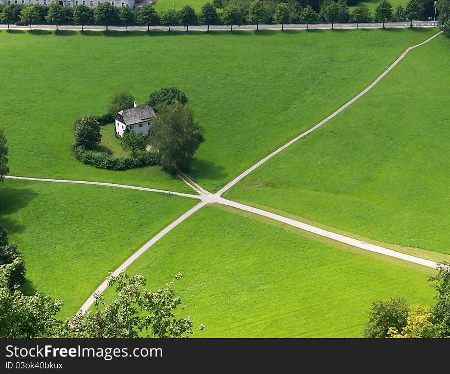 The house in the green