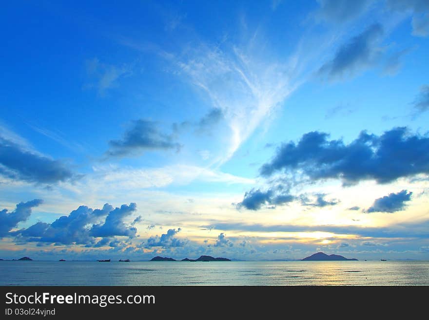 Seascape at day