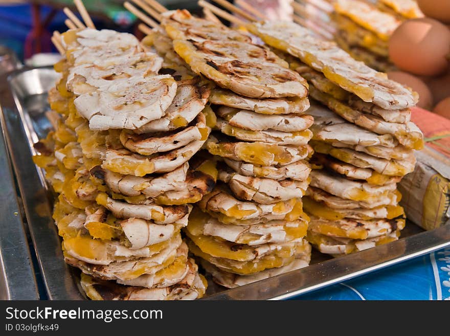 Grilled Bananas