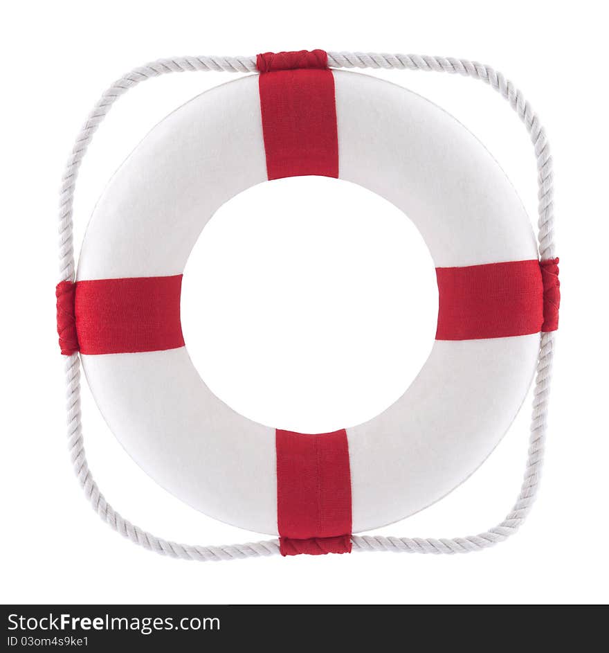 Lifebuoy With Clipping Path