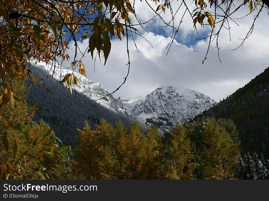 Early fall snow