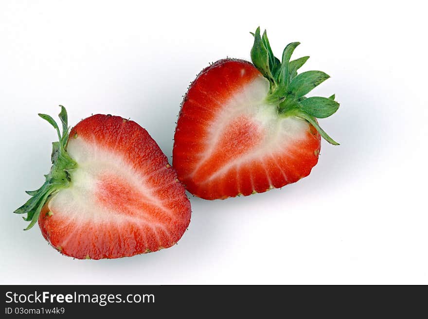 Fresh strawberries nourishing and healthy food. Fresh strawberries nourishing and healthy food