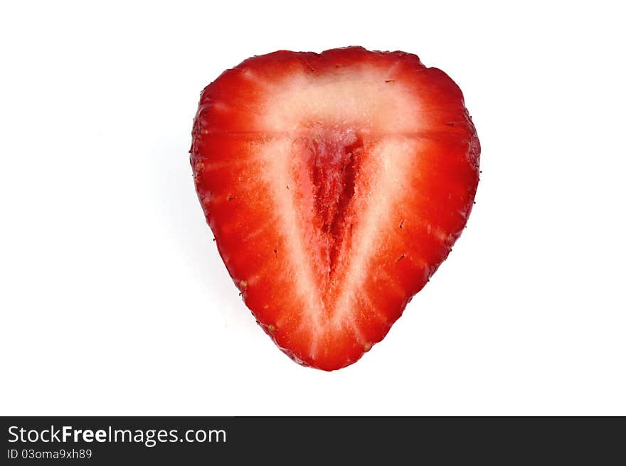 Fresh strawberries nourishing and healthy food. Fresh strawberries nourishing and healthy food