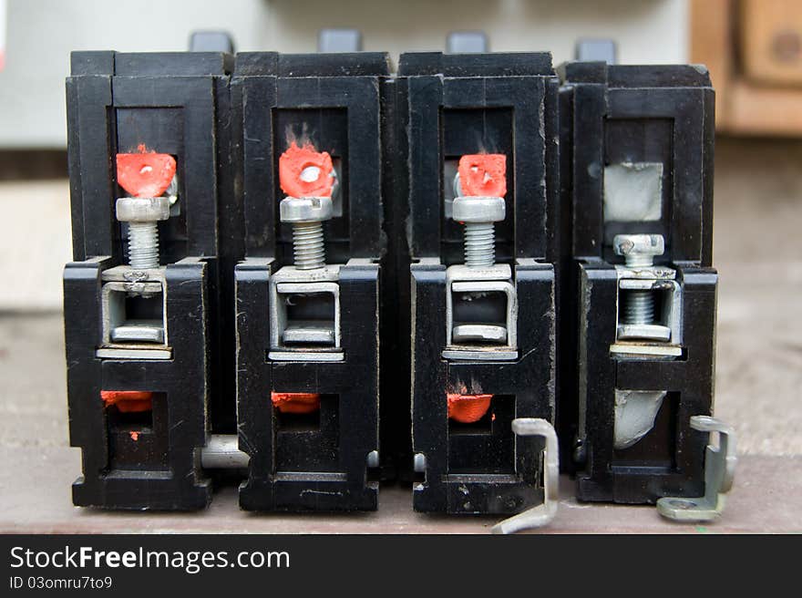 Old circuit breakers