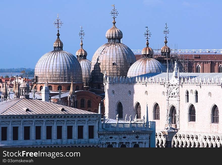 Domes of the cathedral of San Marco