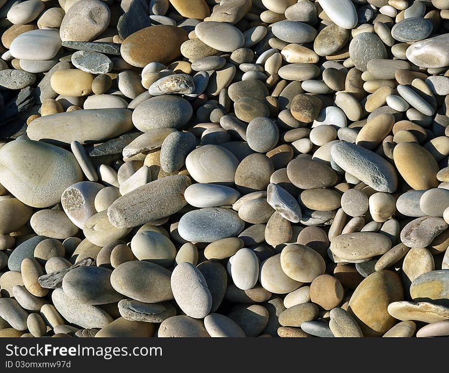 Stone pebbles