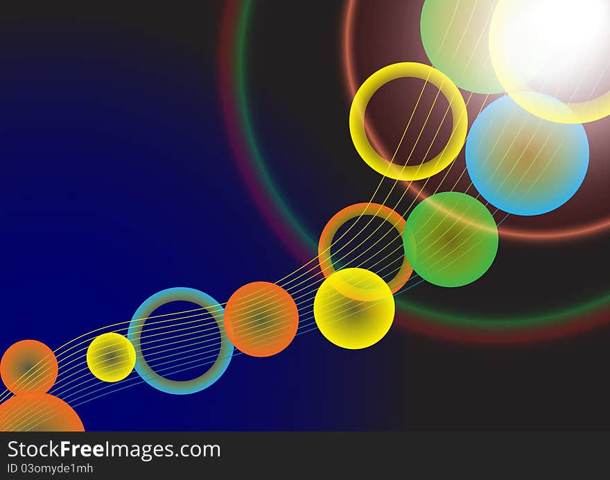 Abstract Circle Background