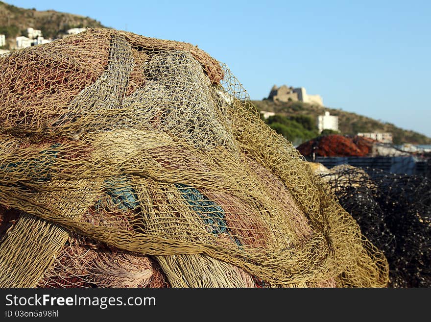 Details of a fishing net