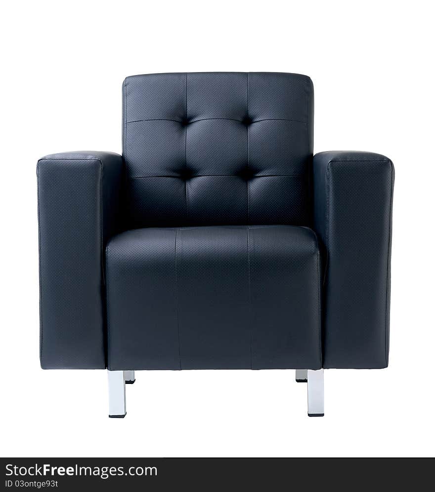 Dark blue armchair