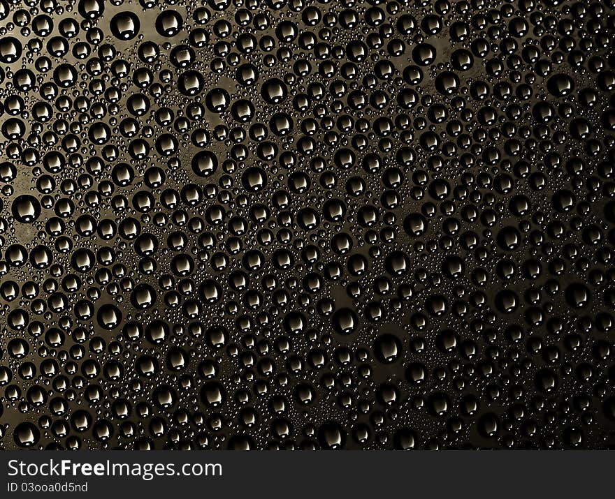 Abstract water's drop background closeup. Abstract water's drop background closeup.