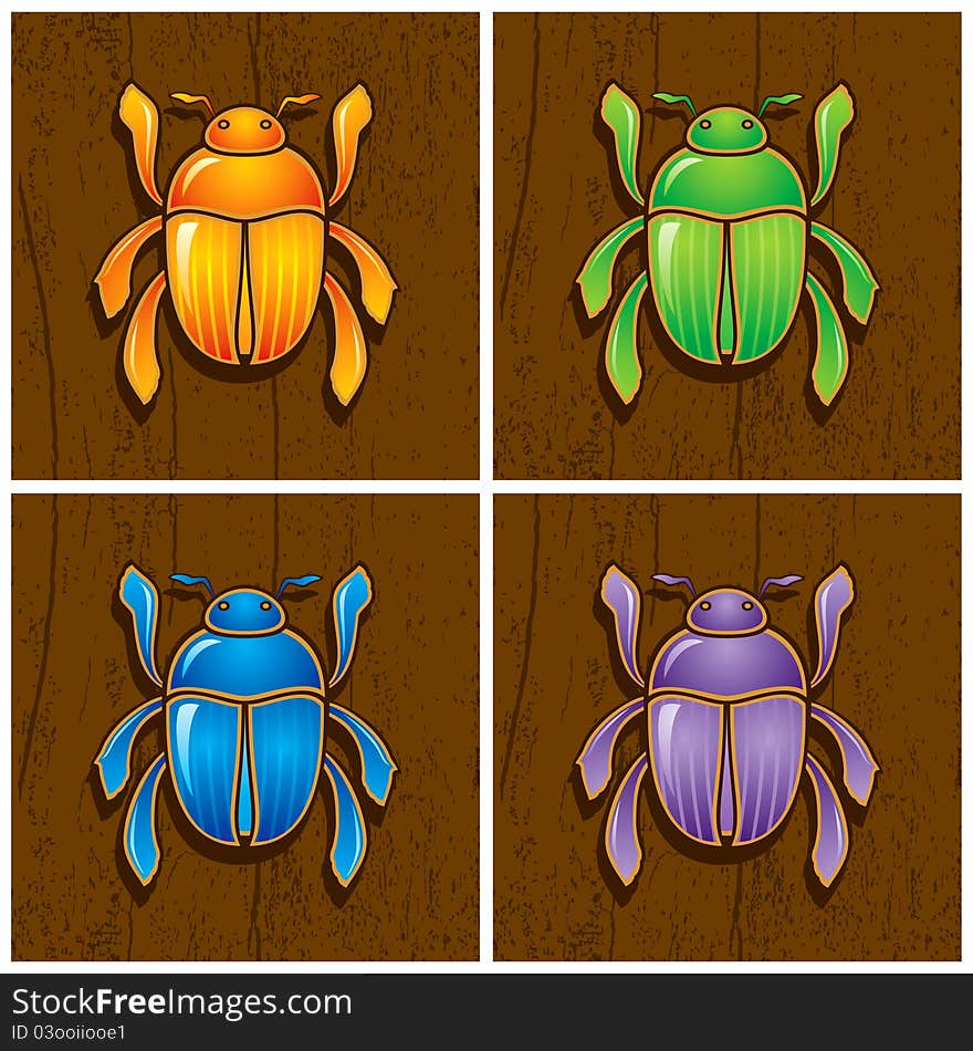 Illustrations Of Beetles