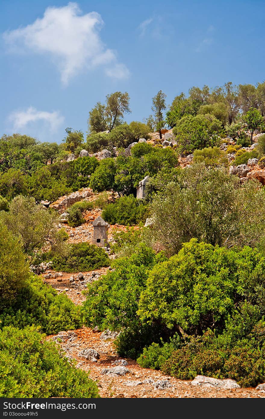 Lycian tomb