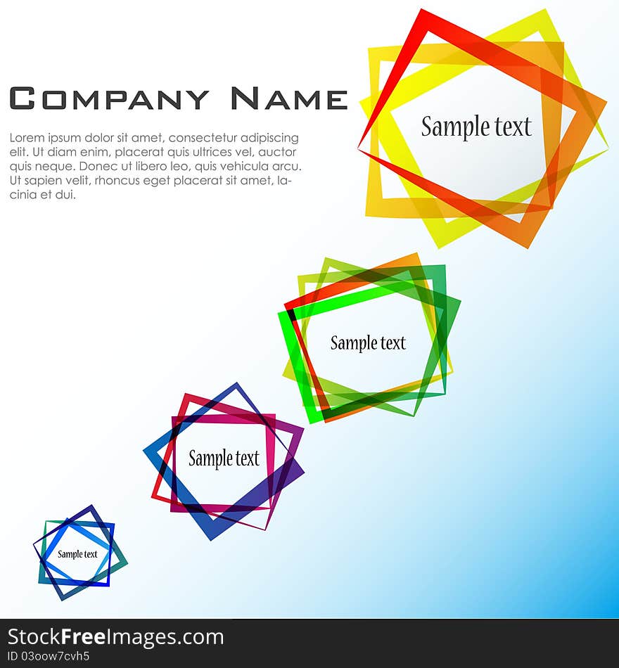 Abstract Business Template