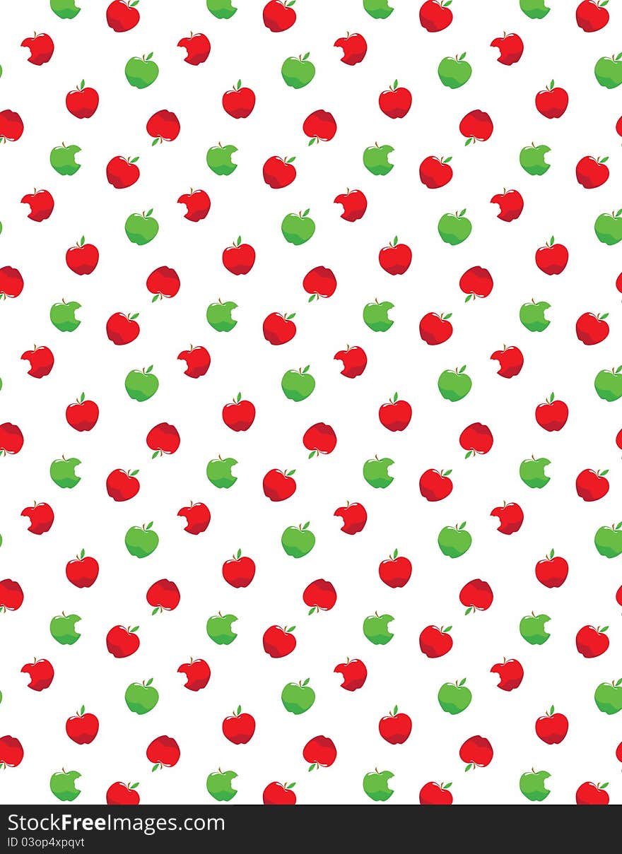 Fresh Apple Background