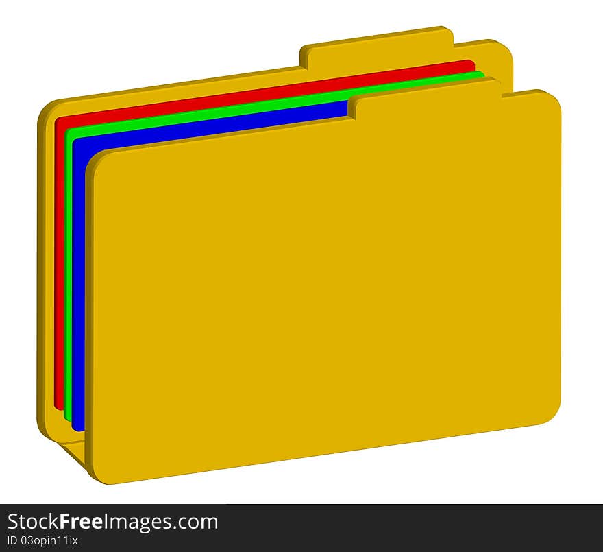 Color folder 3d