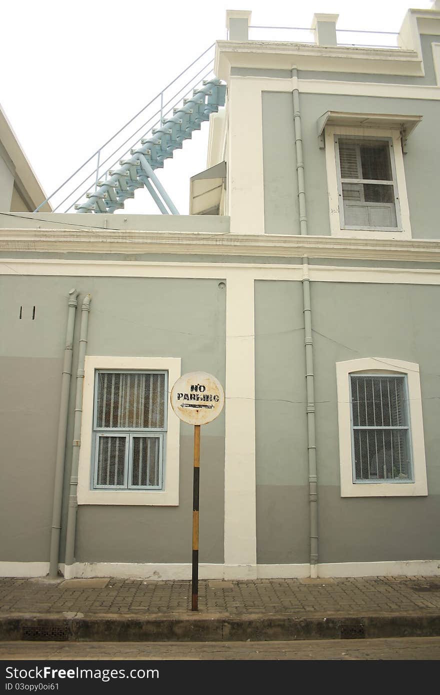 Old French Style House at Pondicherry