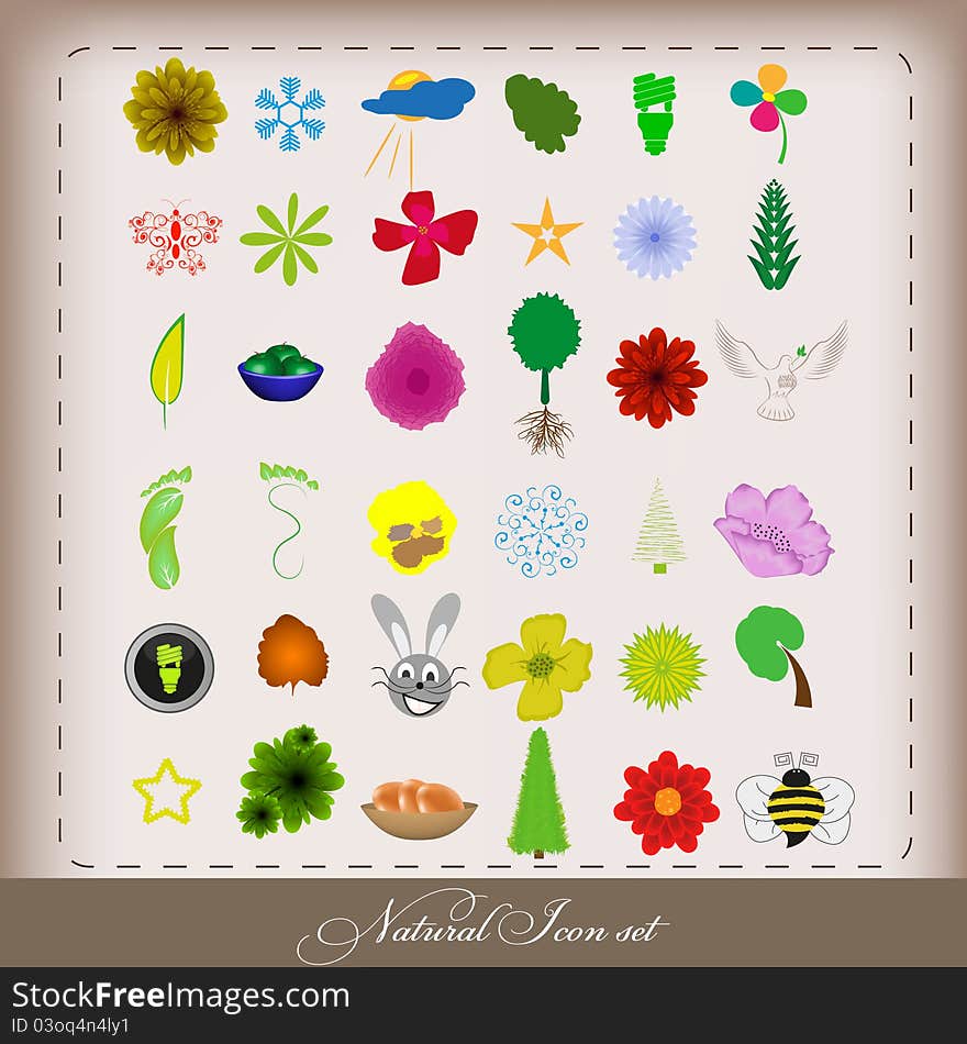 Nature Icon Set