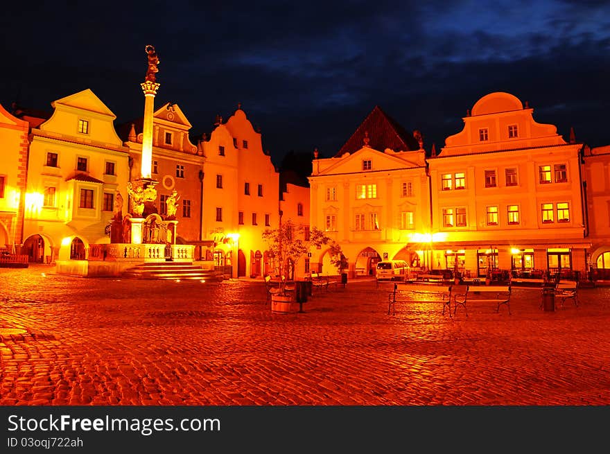 The Square in Cesky Krumlov