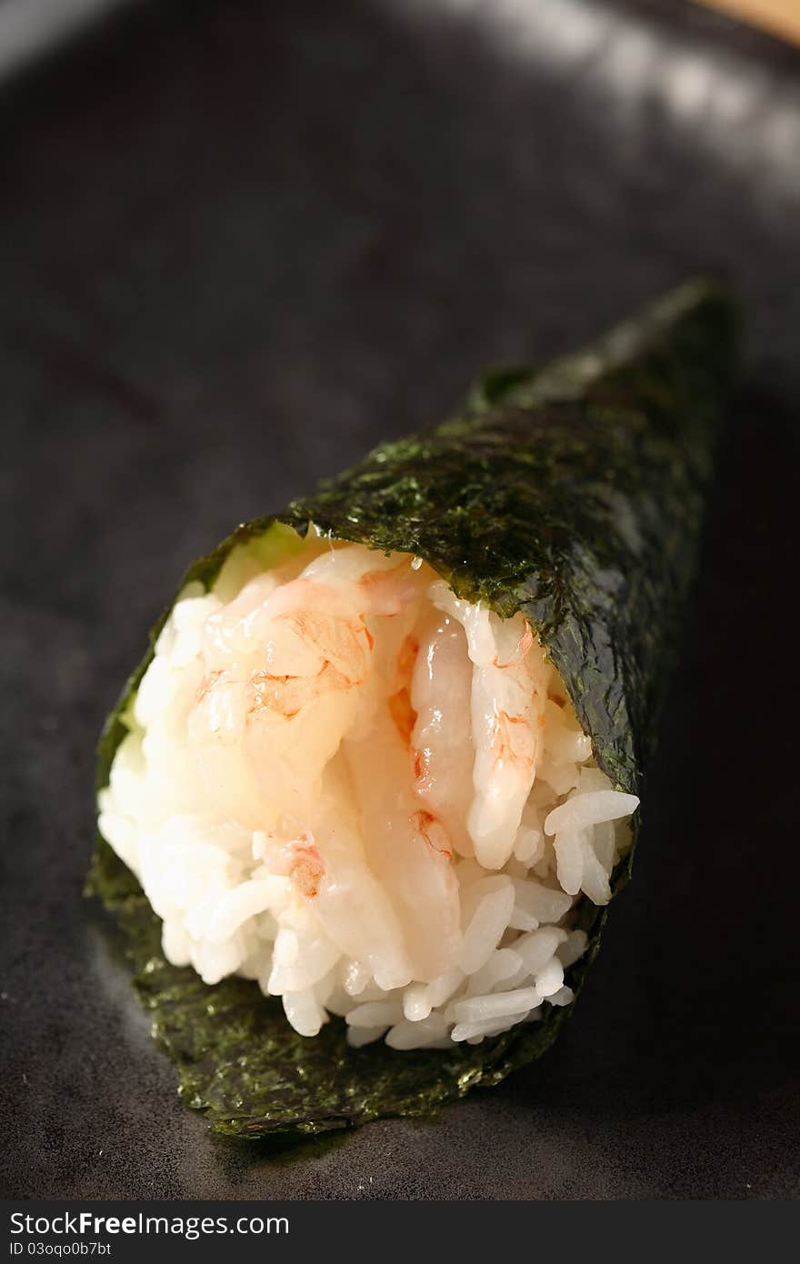 Amaebi Temaki