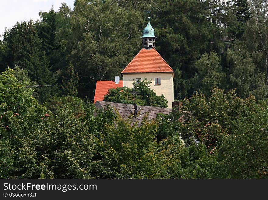 The Famous Blasturm, a watchtower in Schwandorf. The Famous Blasturm, a watchtower in Schwandorf