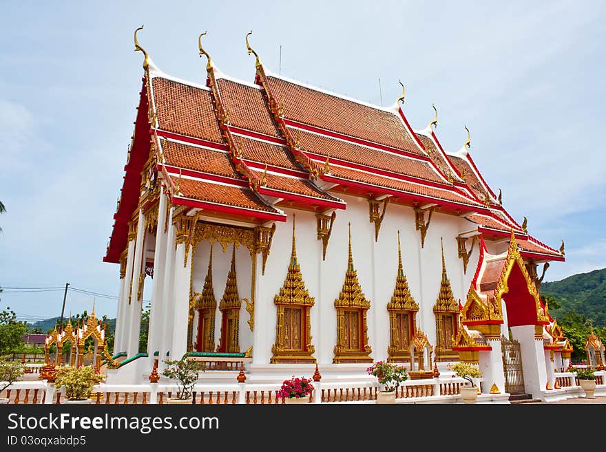 Wat Chalong(Chaiyataram Wat) in Phuket