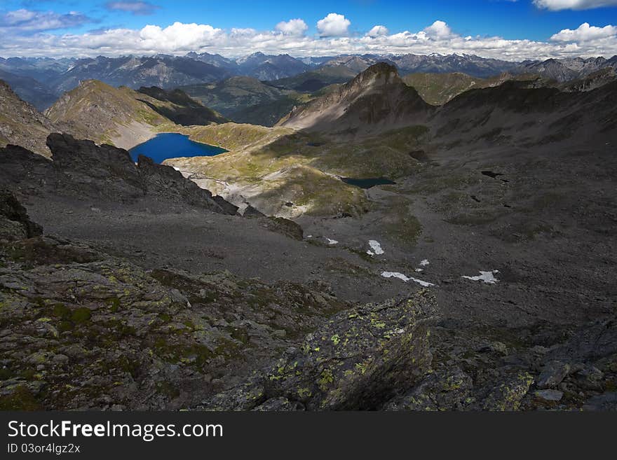 Lakes’ valley. A small alpin valley with wonderful lakes over 2000 meters on the sea-level. Lakes’ valley. A small alpin valley with wonderful lakes over 2000 meters on the sea-level