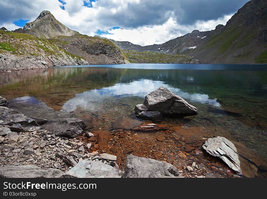 Biggest italian alpin lake