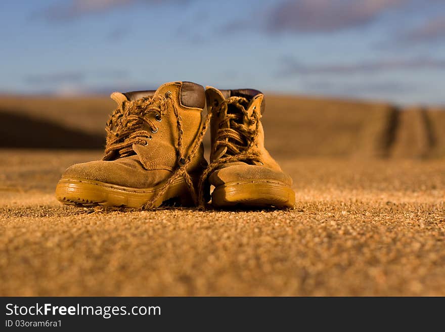 Hiking boots