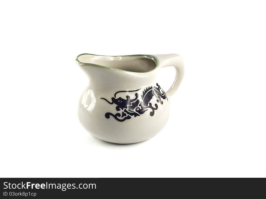 Chinese ceramic tea mug