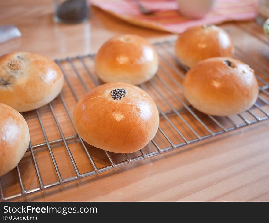 Home made buns