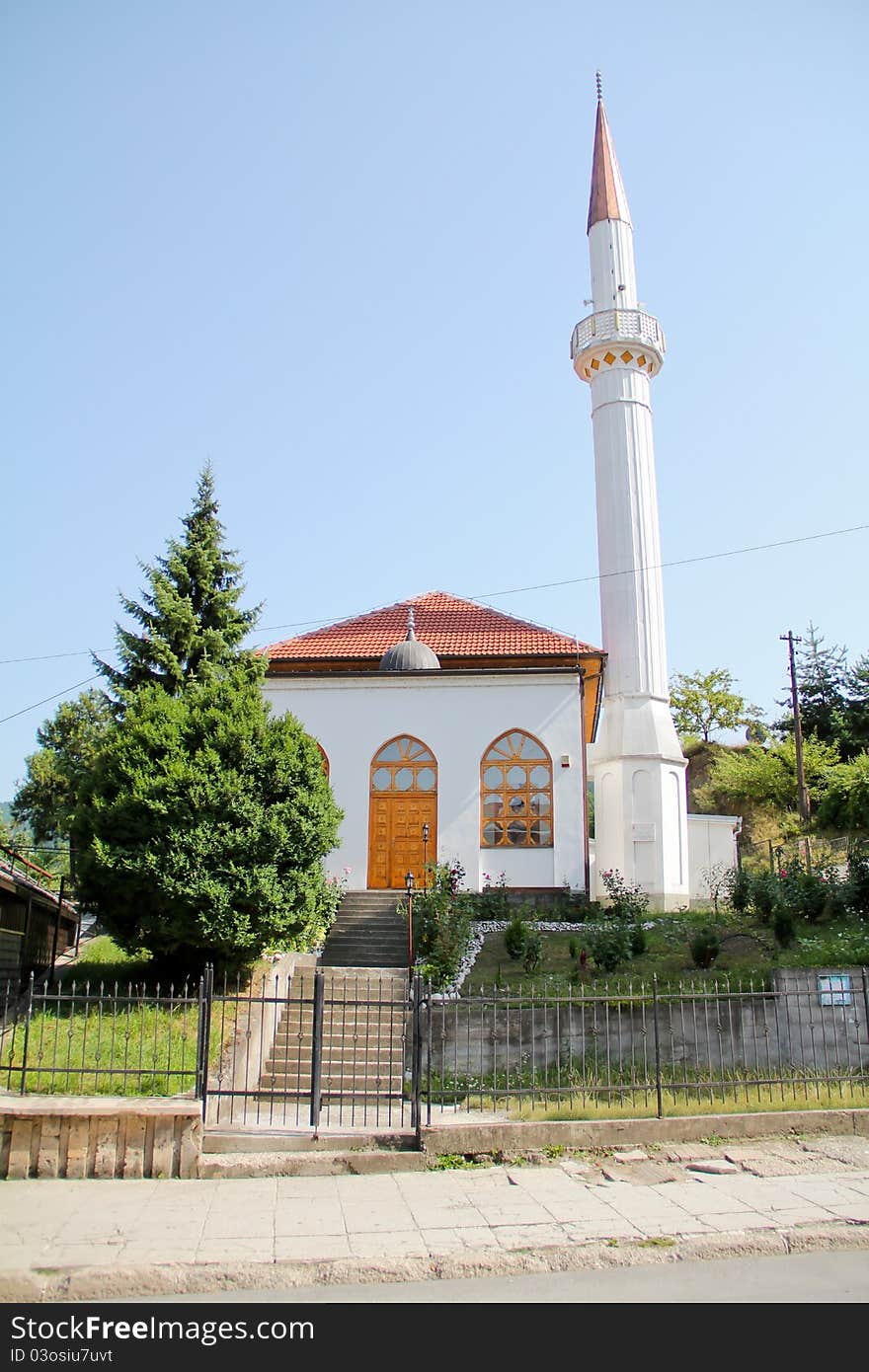 Emperor’s mosque in Visegrad