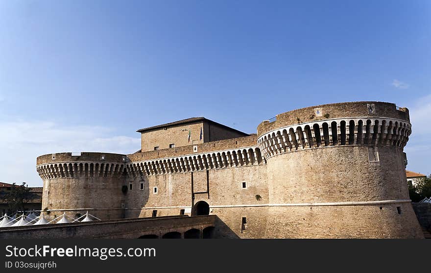 Senigallia a little city on sea in italy