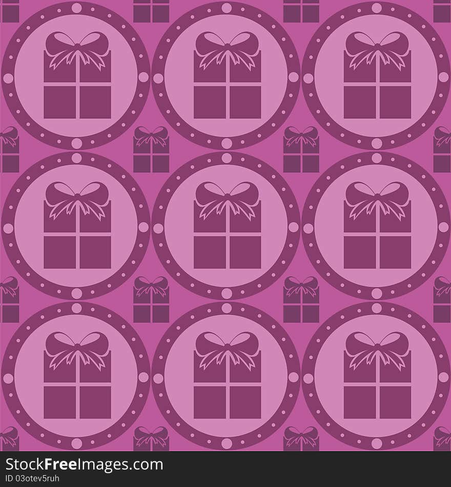 Cute presents pattern