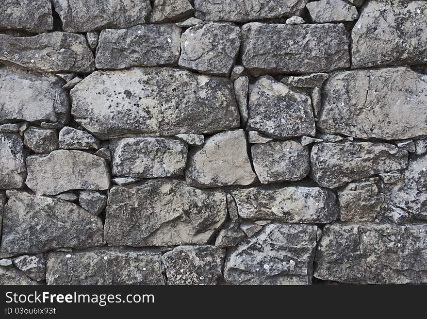 Stone wall