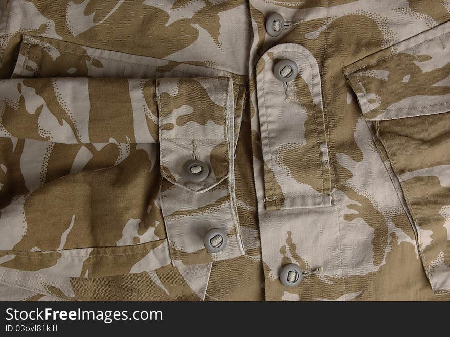 British Army Desert Uniform Jacket