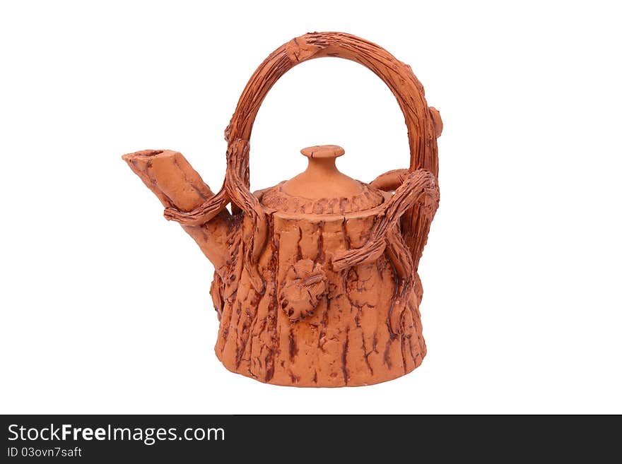 Ceramic teapot