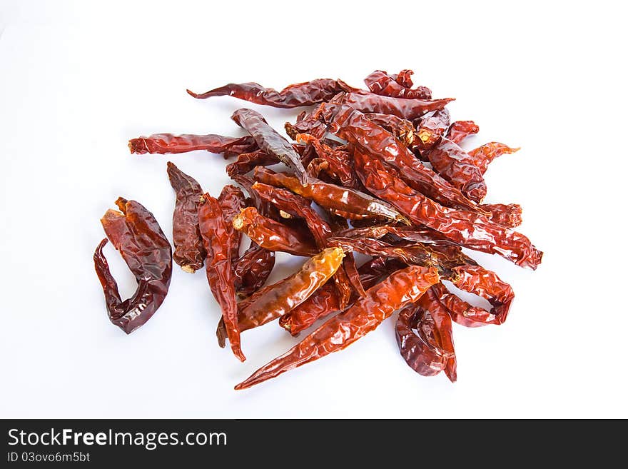 Dried Red Hot Chilli Pepper