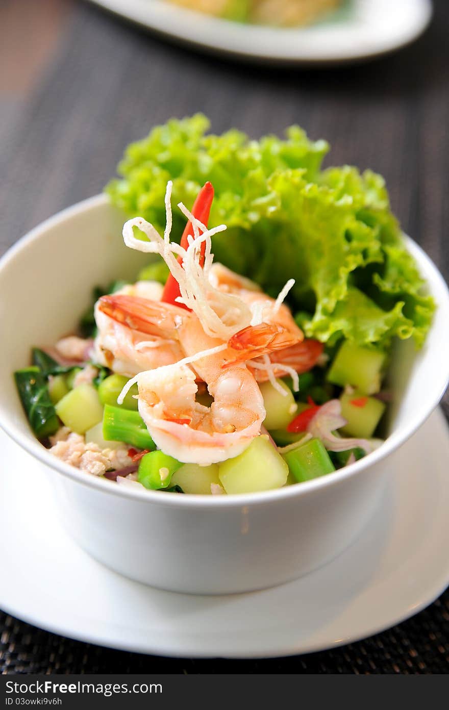 Thai Fusion Food, Seafood Salad