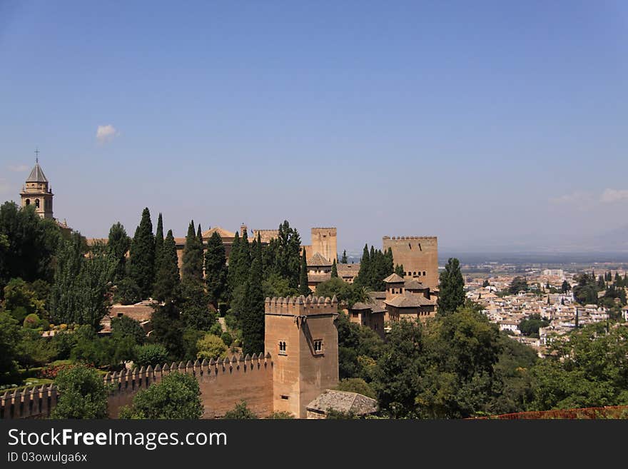 View of Granada, Spain