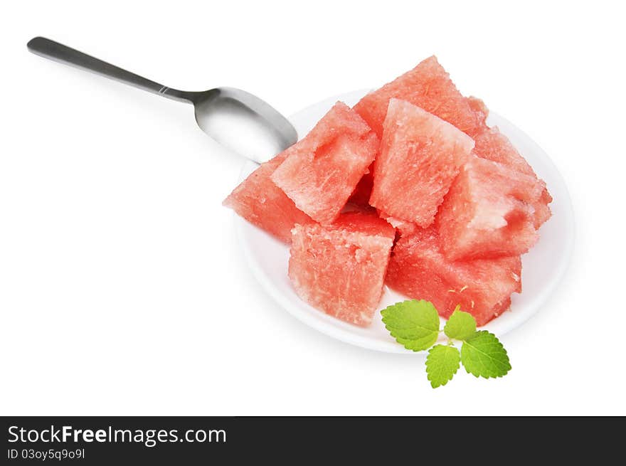 Slices of watermelon