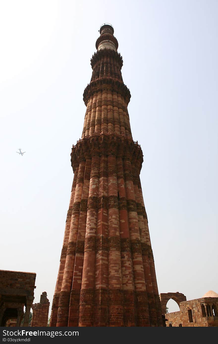 Qutub Minar in Delhi