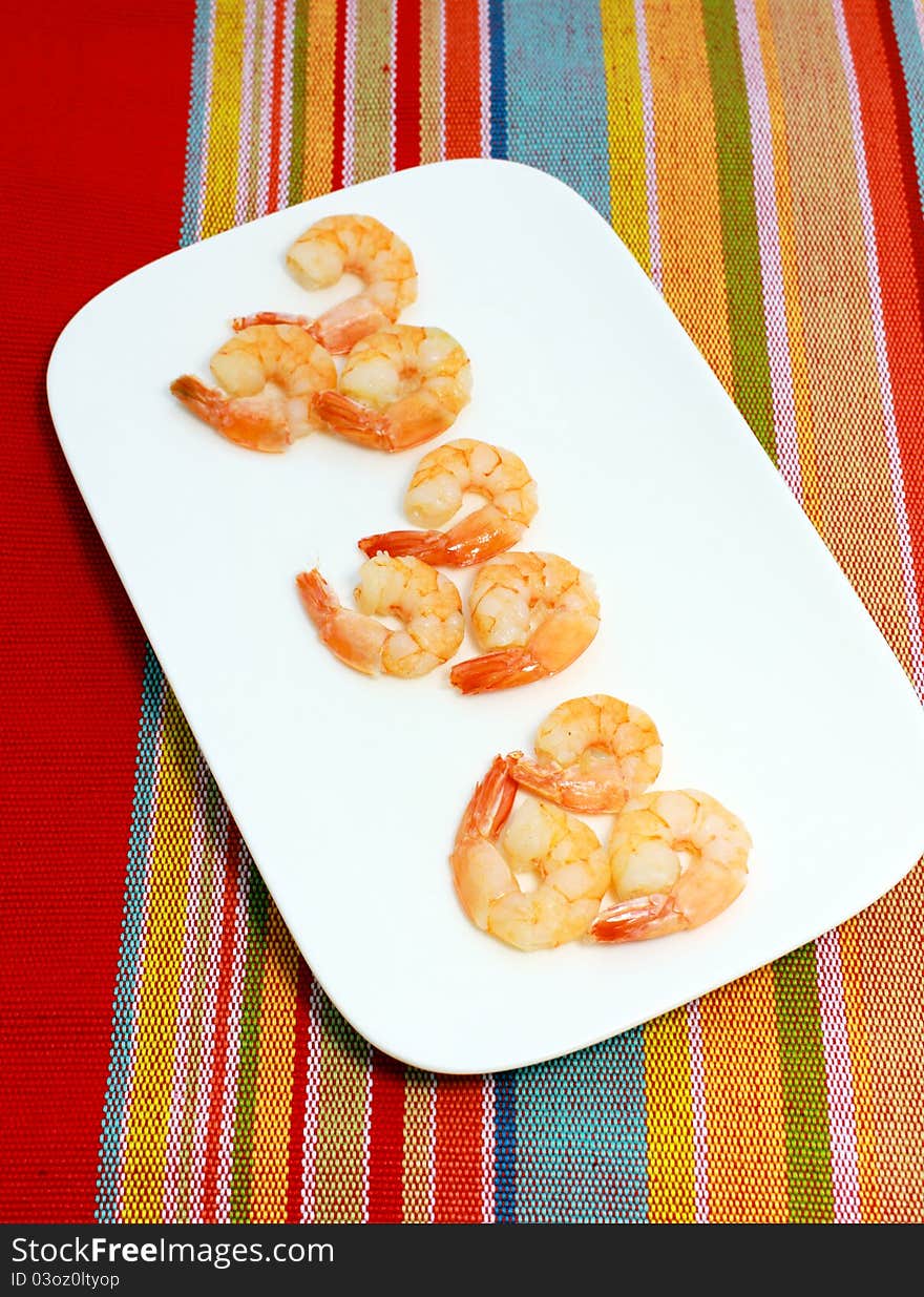 Boiled Shrimps