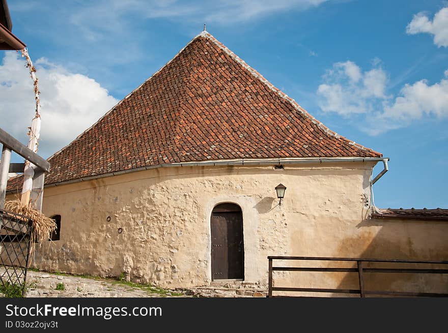 Old building inside a fortress