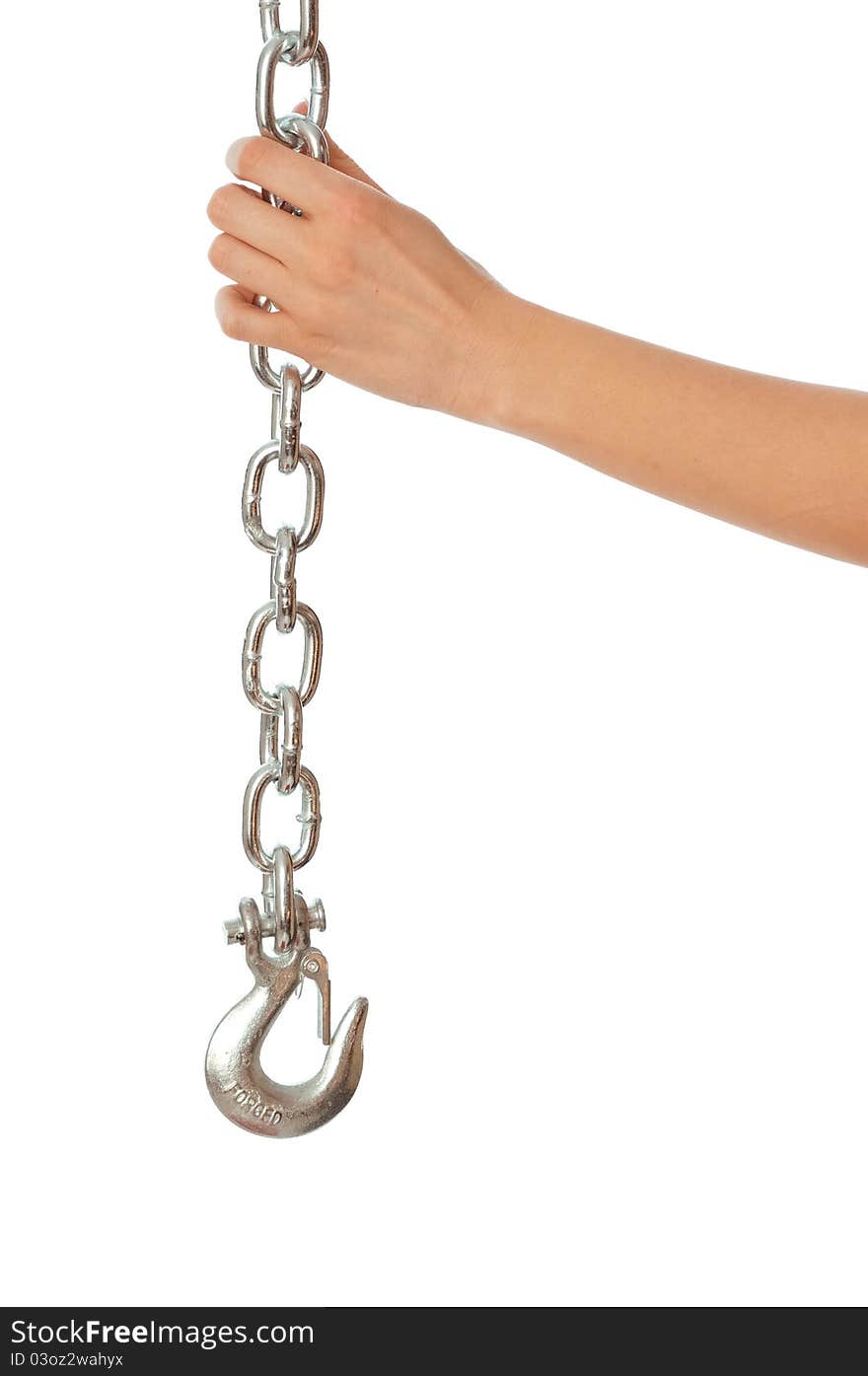 Chain with a hook