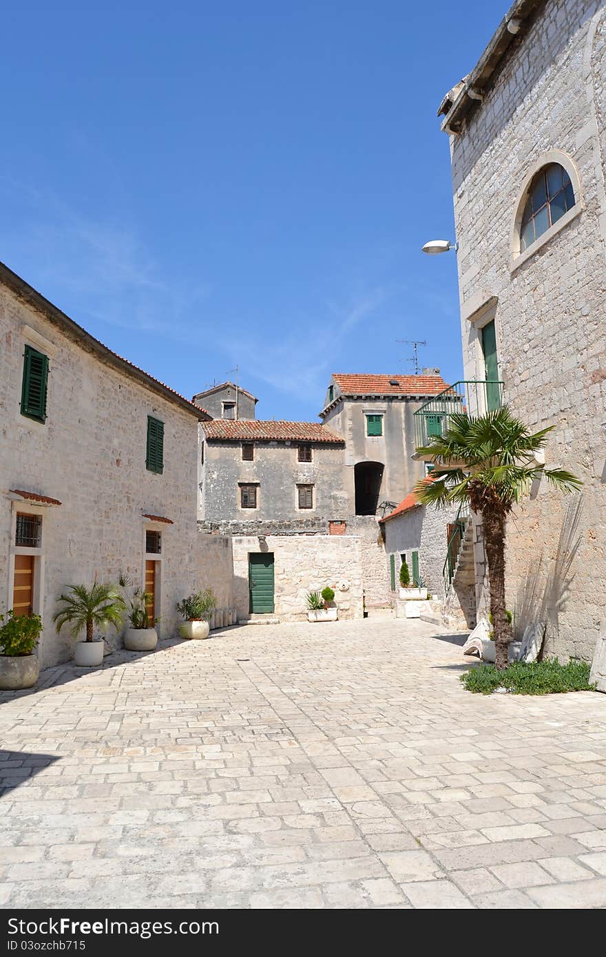 Cloister of the Ancient Church of Sibenik