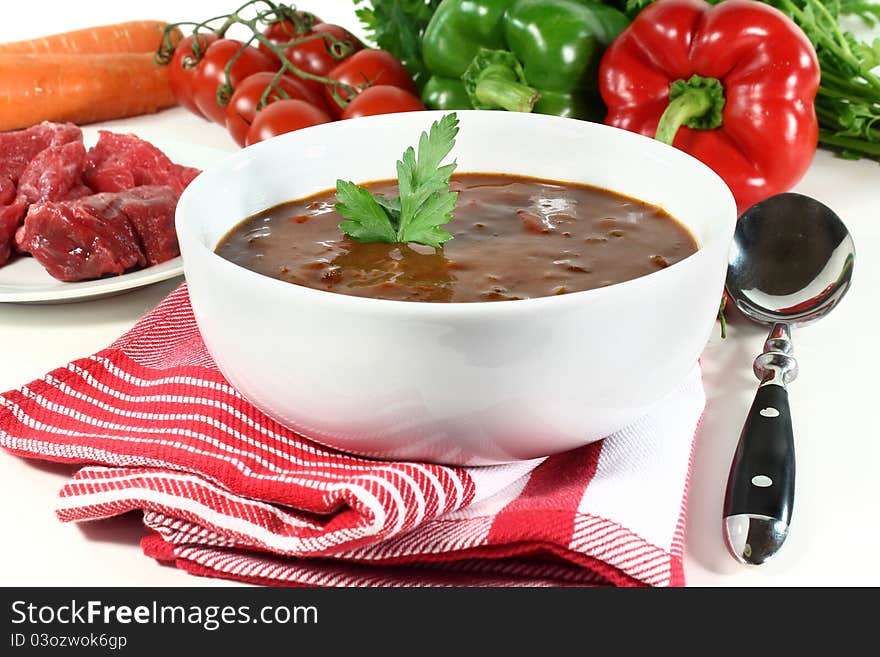 Goulash soup