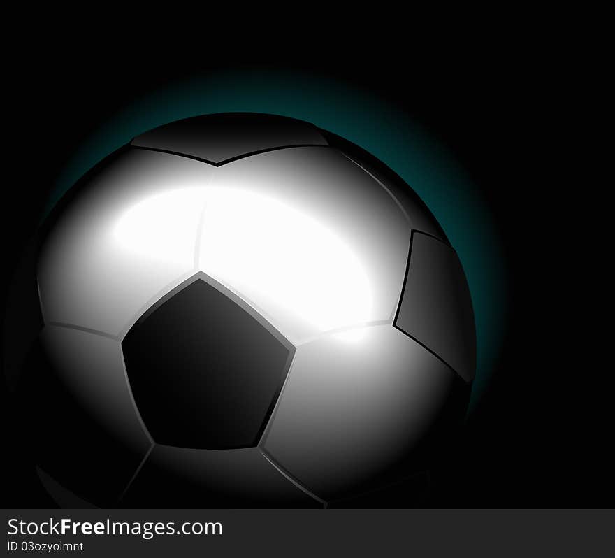 Soccer Ball is shown in the picture. Soccer Ball is shown in the picture.